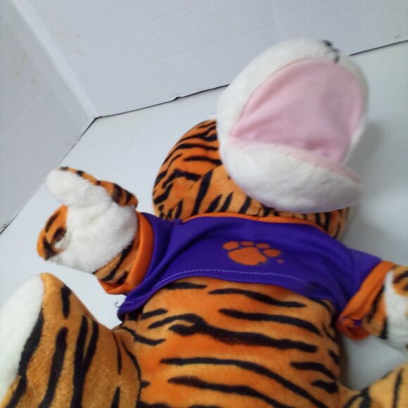Clemson Tigers Talking Smashers Hand Puppet Go Tigers Working - Picture 5 of 9